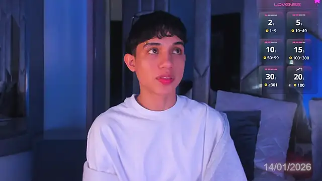 Sebax Young online show from 01/15/26, 03:22