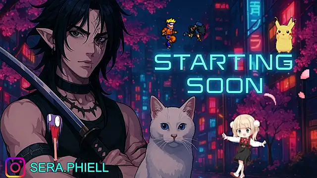 Seraphiell online show from 10/02/25, 01:12