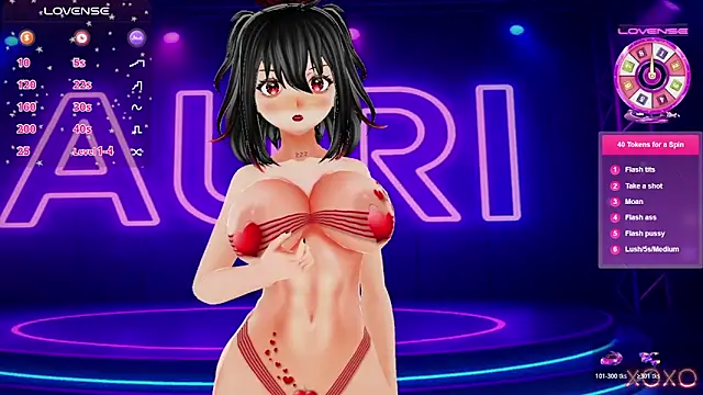 Auri Hikaru online show from 11/07/25, 07:03