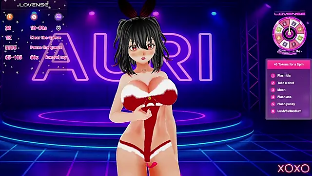 Auri Hikaru online show from 12/18/25, 12:17
