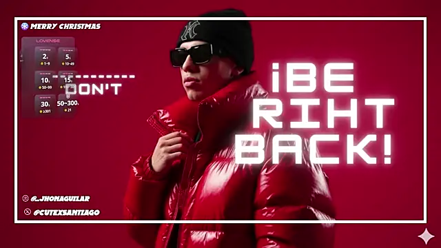 santiago cutex online show from 12/22/25, 03:58