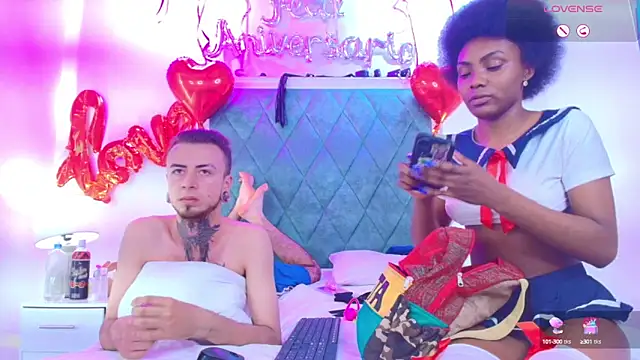 Asha zuri and adam online show from 09/17/25, 12:40