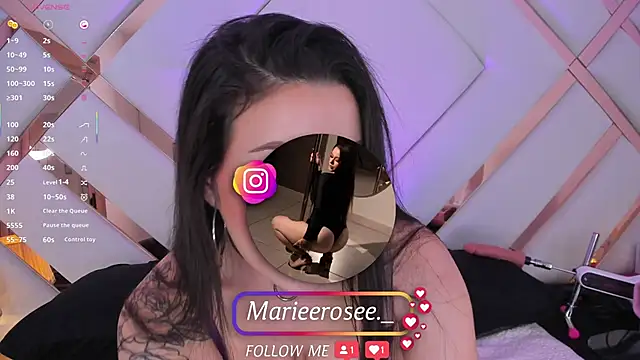 Mariee rosee online show from 09/21/25, 12:01