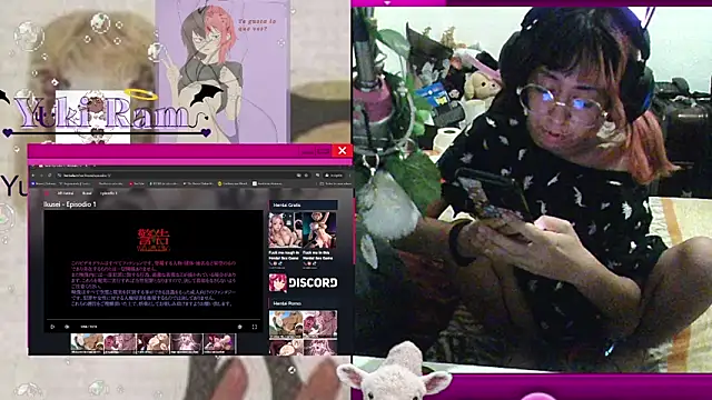 YukiRam online show from 01/16/26, 02:37