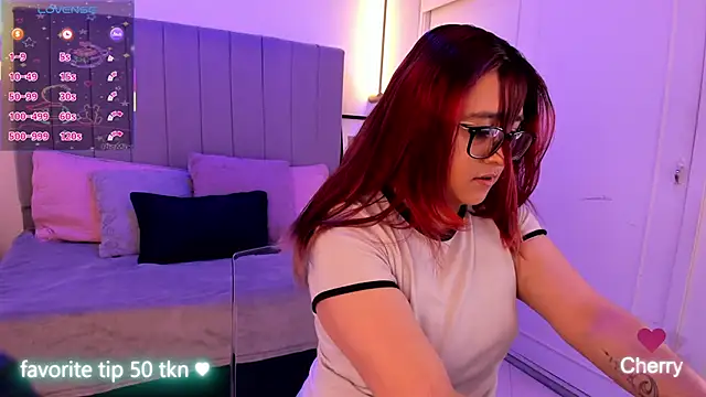 Cherry blush  online show from 09/17/25, 08:10