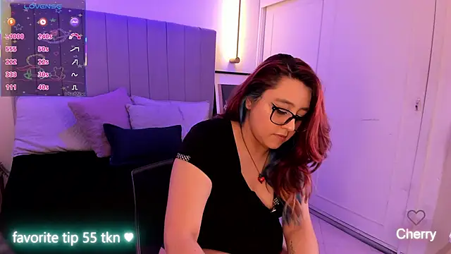 Cherry blush  online show from 09/19/25, 07:58