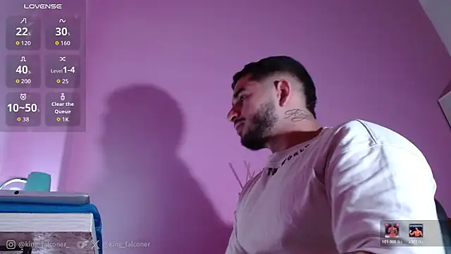 king falconer online show from 03/12/26, 08:15