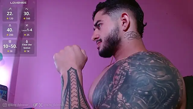 king falconer online show from 03/29/26, 12:54