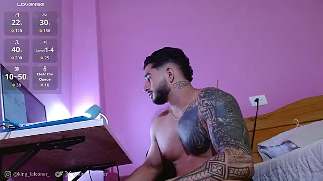 king falconer online show from 04/11/26, 07:45