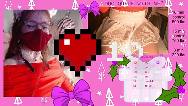 HoneyyCeleste online show from 12/16/25, 10:26