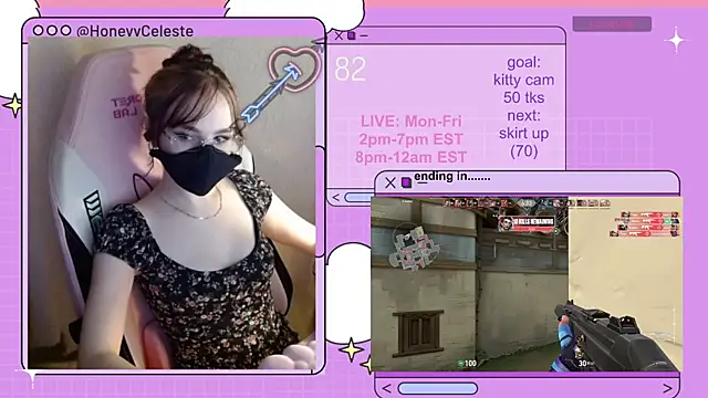 Snapshot of HoneyyCeleste chatting on 08/05/26, 06:22 HoneyyCeleste online show from 08/05/26, 06:22