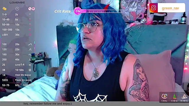 XxGreenGoodxX online show from 12/21/25, 05:25