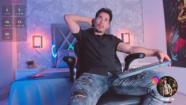 loghan fox online show from 09/21/25, 03:41