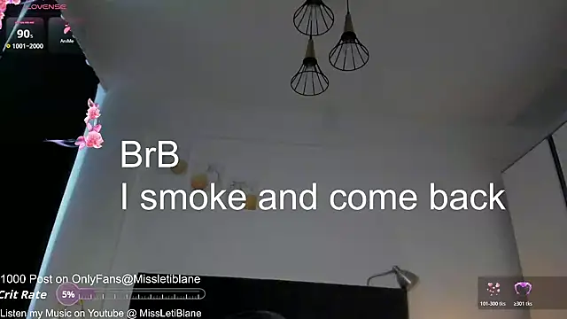 Snapshot of MissLetiBlane chatting on 07/14/26, 10:21 MissLetiBlane online show from 07/14/26, 10:21