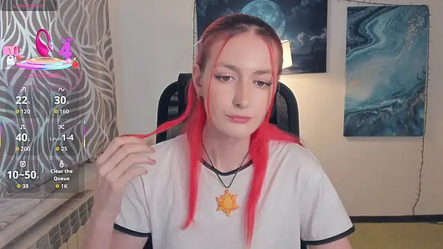 Snapshot of EasterBlink chatting on 09/14/25, 09:41 EasterBlink online show from 09/14/25, 09:41