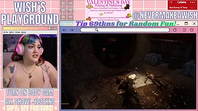 nevermakeawish online show from 02/18/26, 05:14