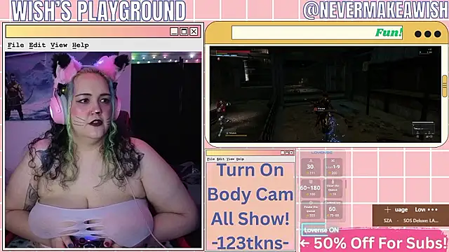 nevermakeawish online show from 02/25/26, 04:33