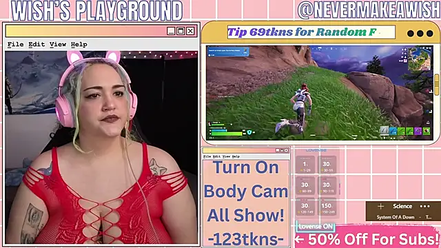 nevermakeawish online show from 03/03/26, 04:13