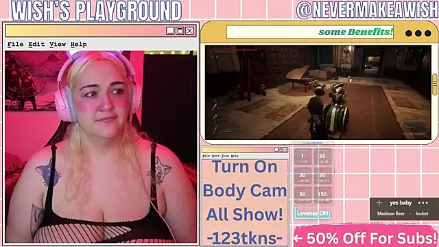 nevermakeawish online show from 04/03/26, 04:43