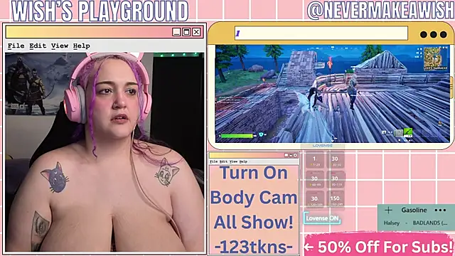 nevermakeawish online show from 04/18/26, 11:25