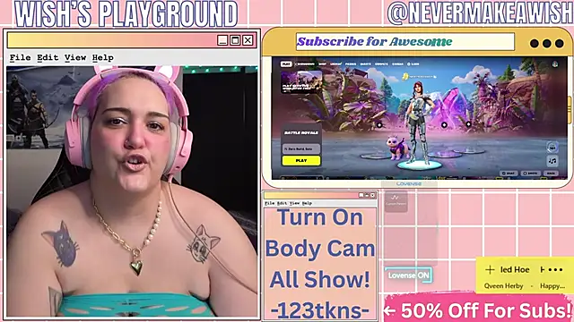 nevermakeawish online show from 04/23/26, 12:29