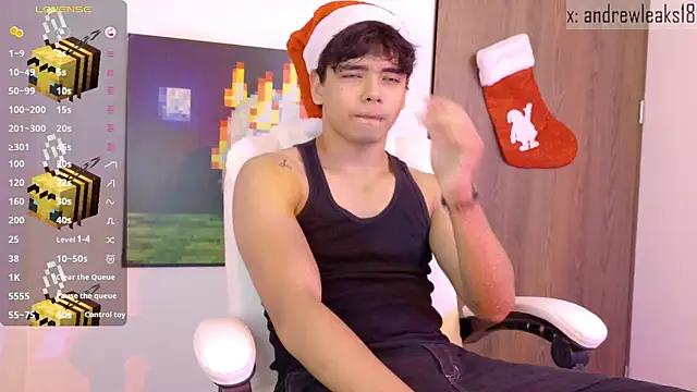 an drew18 online show from 12/14/25, 03:23