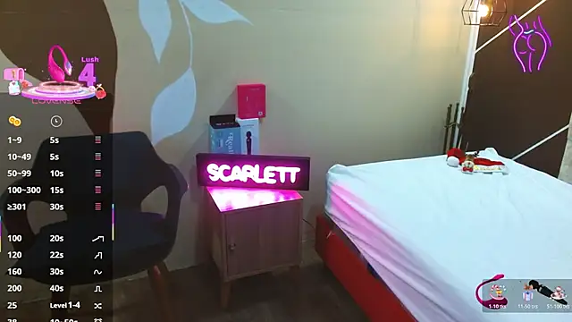 ScarletHott  online show from 12/18/25, 11:49