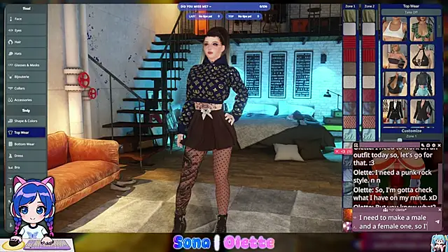 SonaBoobvelle online show from 04/22/26, 01:23