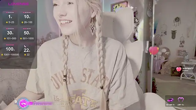 Talulaa online show from 09/29/25, 08:02