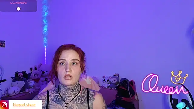 blazed vixen online show from 02/22/26, 12:12