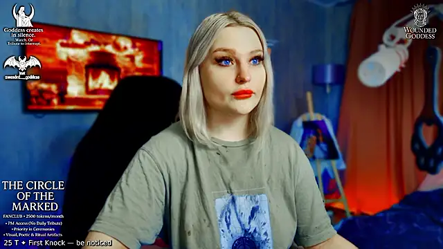 Wounded Goddess  online show from 02/08/26, 06:17