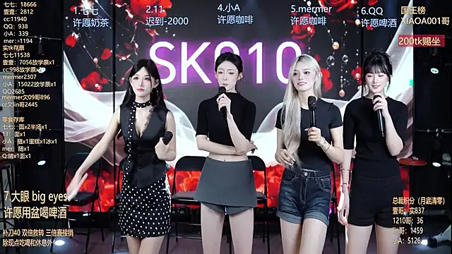 Snapshot of SK010 chatting on 07/21/26, 06:16 SK010 online show from 07/21/26, 06:16