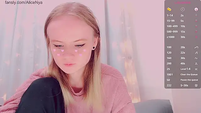 AliceNya cute online show from 02/13/26, 05:14