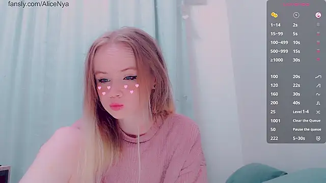 AliceNya cute online show from 02/19/26, 05:25