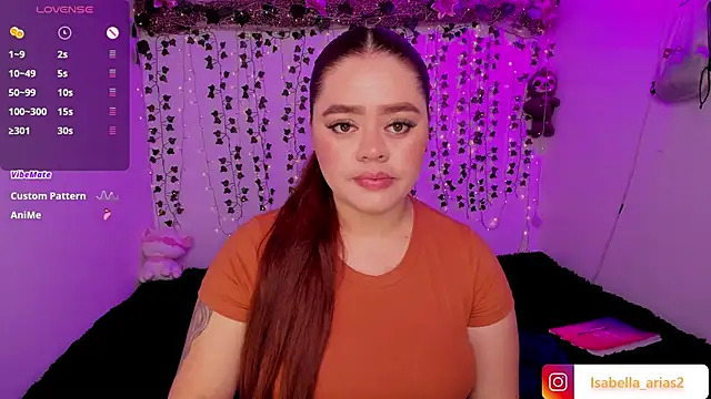 isabella arias2 online show from 01/13/26, 11:10