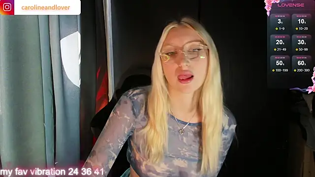 Caroline lover  online show from 12/17/25, 11:16