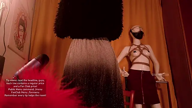 Giantess Eva online show from 10/19/25, 05:02