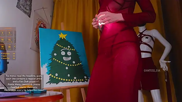 Giantess Eva online show from 12/13/25, 08:04