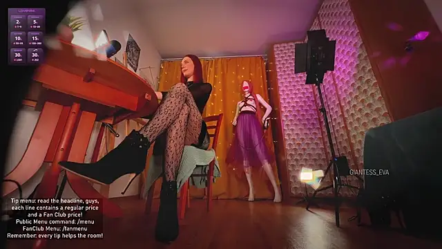 Giantess Eva online show from 03/02/26, 09:32