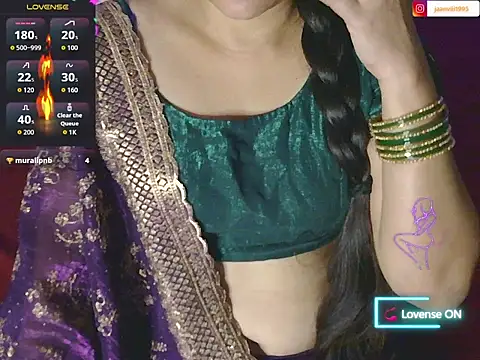 traditional Jaanvi online show from 04/23/26, 03:52
