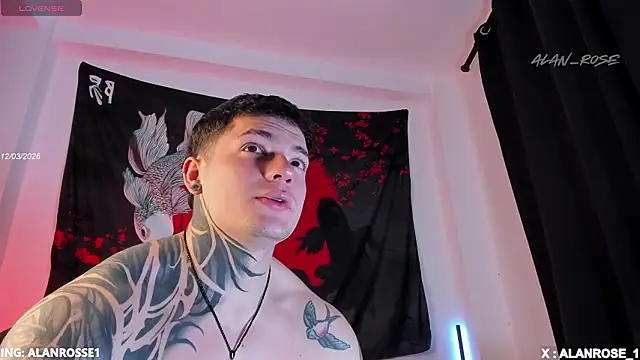 AlanRose01 online show from 03/12/26, 02:45