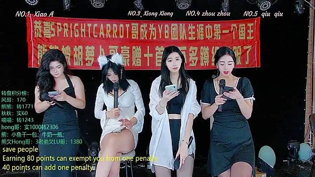 Snapshot of YB-001 chatting on 11/09/25, 02:10 YB-001 online show from 11/09/25, 02:10