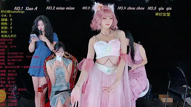 Snapshot of YB-001 chatting on 11/29/25, 05:10 YB-001 online show from 11/29/25, 05:10