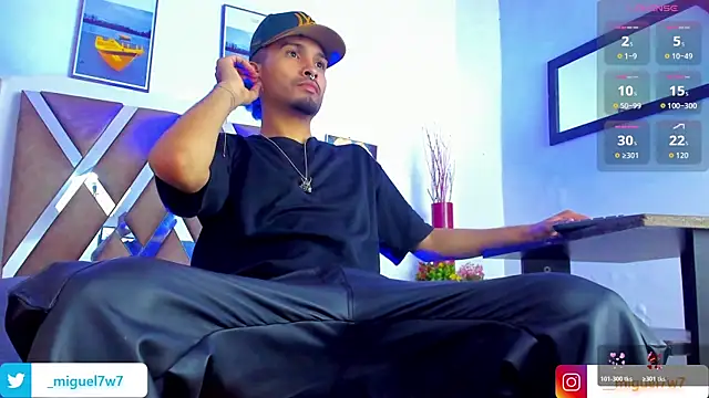   Miguel7w7 online show from 12/14/25, 04:12