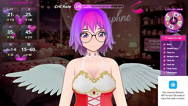 Muse Daphne online show from 02/14/26, 08:27