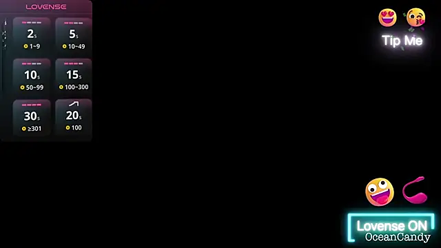 OceanCandy9 online show from 01/09/26, 03:59