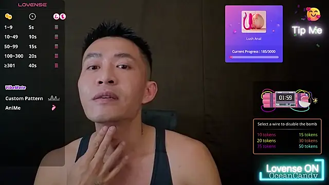 OceanCandy9 online show from 02/02/26, 03:22