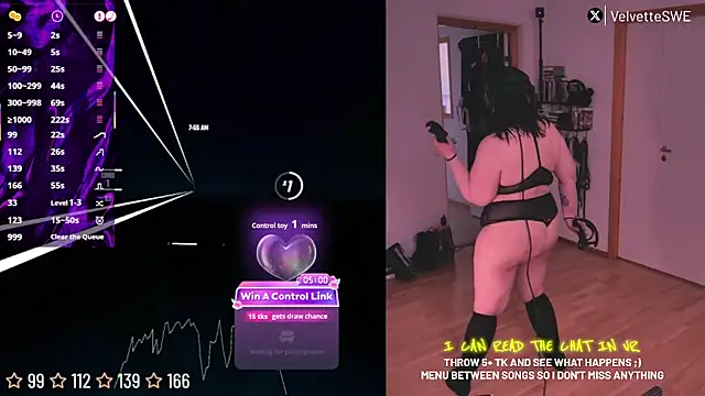 VelvetteSWE online show from 06/19/26, 05:56