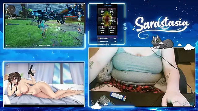 Snapshot of Sarastasia417 chatting on 07/09/26, 07:34 Sarastasia417 online show from 07/09/26, 07:34