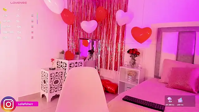 Leilafisherr online show from 02/13/26, 09:11
